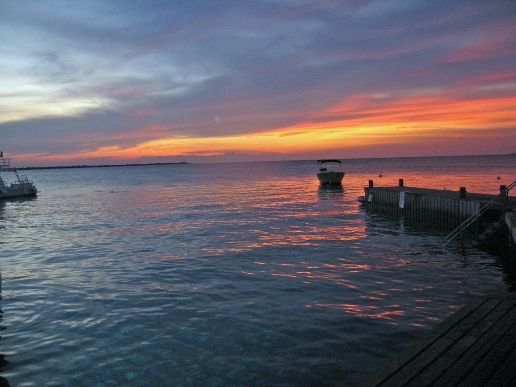 Post Dive Sunset at Buddy Dock IMG 5440 edited 1